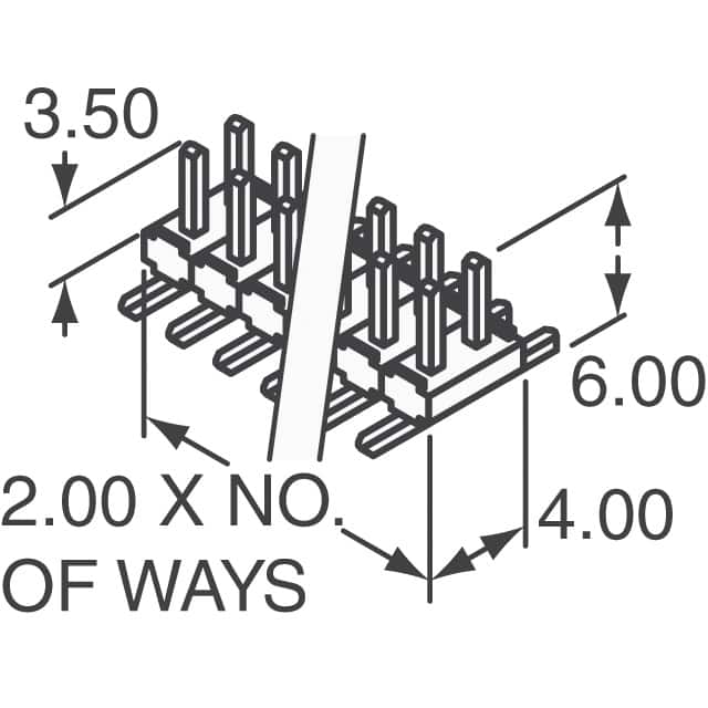 M22-5321005 Harwin Inc.  Headers Male Pins